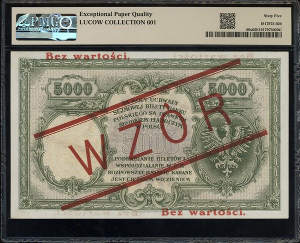 5.000 złotych, 28.02.1919