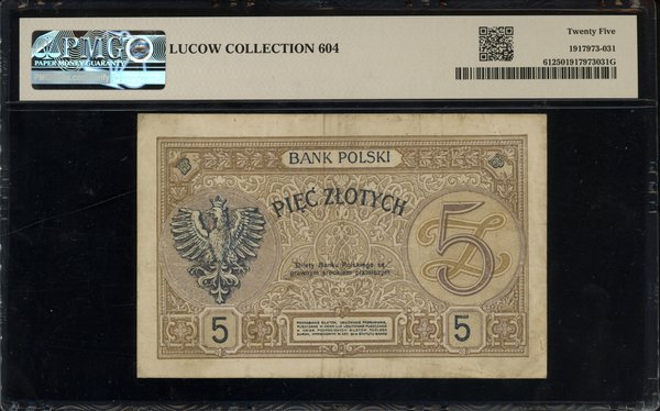 5 złotych, 15.07.1924