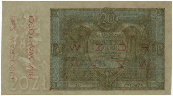 20 złotych, 1.03.1926