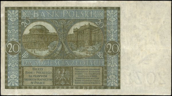 20 złotych, 1.03.1926