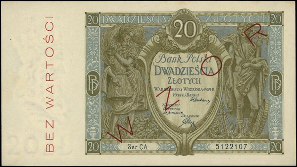 20 złotych, 1.09.1929