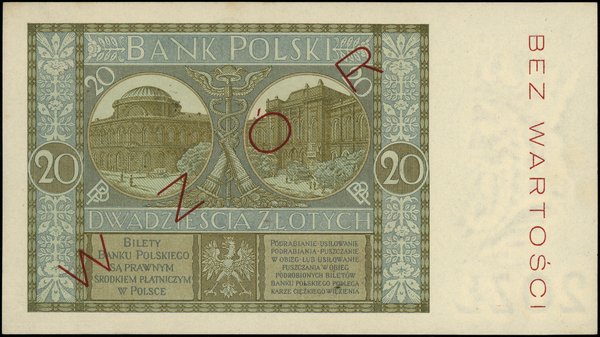 20 złotych, 1.09.1929