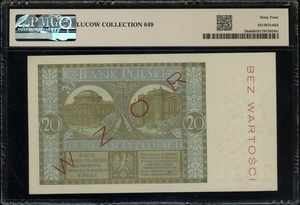 20 złotych, 1.09.1929