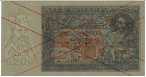 20 złotych, 20.06.1931