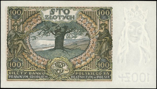 100 złotych, 9.11.1934