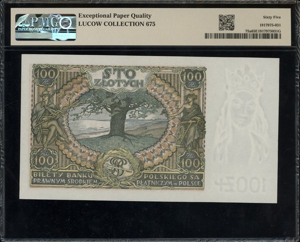 100 złotych, 9.11.1934