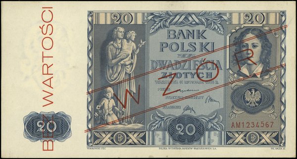 20 złotych, 11.11.1936