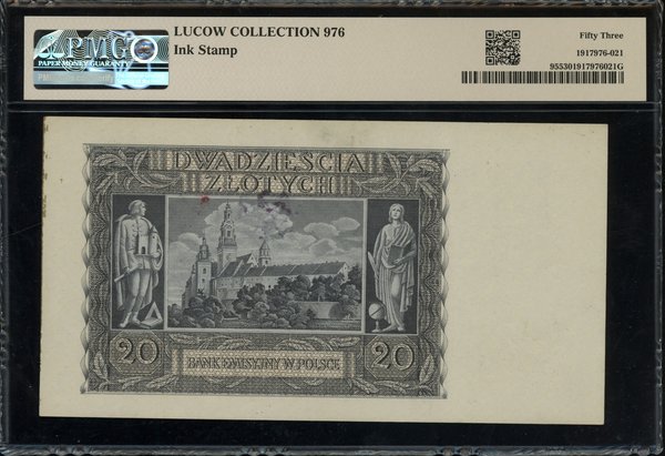 20 złotych, 1.03.1940