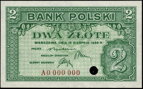 2 złote, 15.08.1939