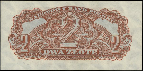 2 złote, 1944; w klauzuli OBOWIĄZKOWYM, seria ВЕ