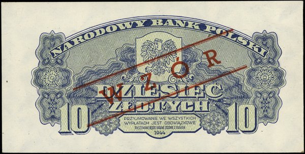 10 złotych, 1944