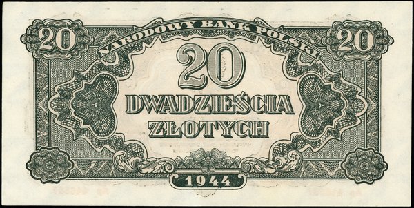 20 złotych, 1944