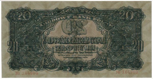 20 złotych, 1944