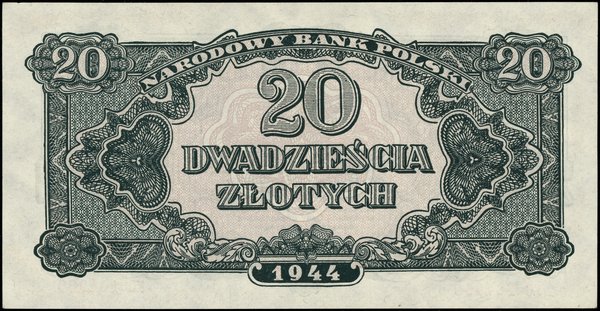 20 złotych, 1944