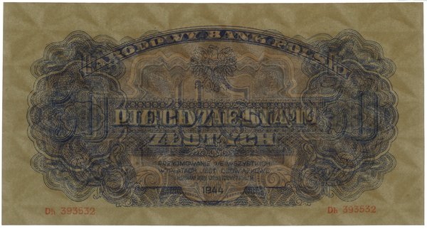 50 złotych, 1944