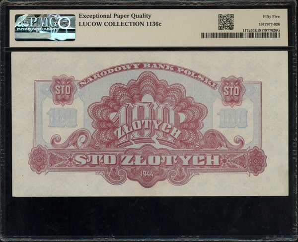 100 złotych, 1944