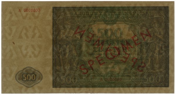 500 złotych, 15.01.1946