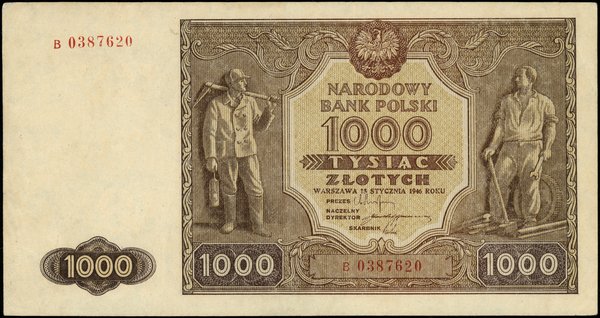 1.000 złotych, 15.01.1946