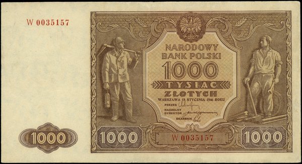 1.000 złotych, 15.01.1946