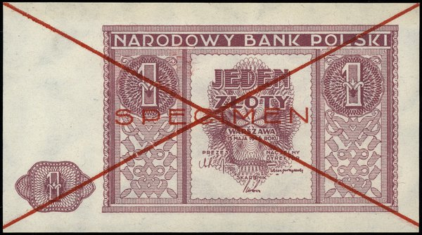 1 złoty, 15.05.1946