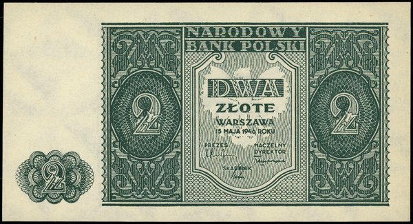 2 złote, 15.05.1946