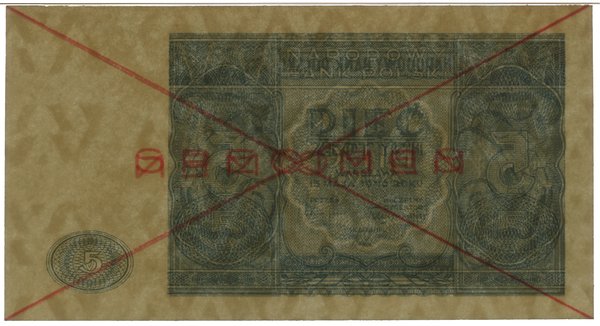 5 złotych, 15.05.1946