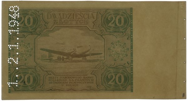 20 złotych, 15.05.1946