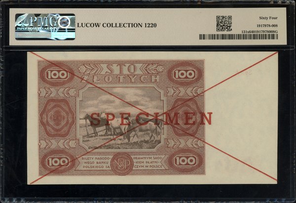 100 złotych, 15.07.1947