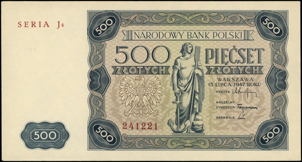 500 złotych, 15.07.1947