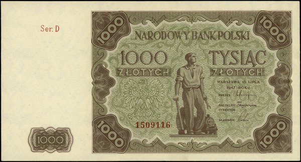 1.000 złotych, 15.07.1947