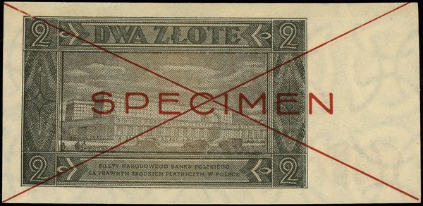 2 złote, 1.07.1948; po obu stronach banknotu cze