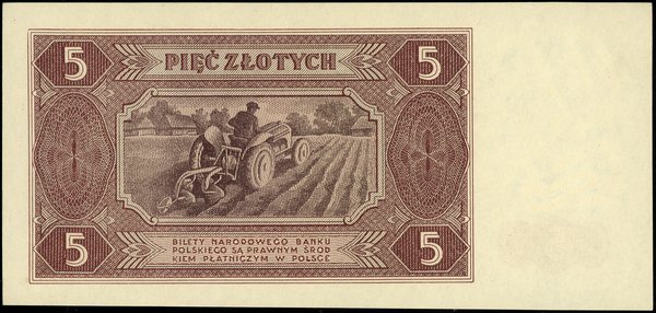 5 złotych, 1.07.1948