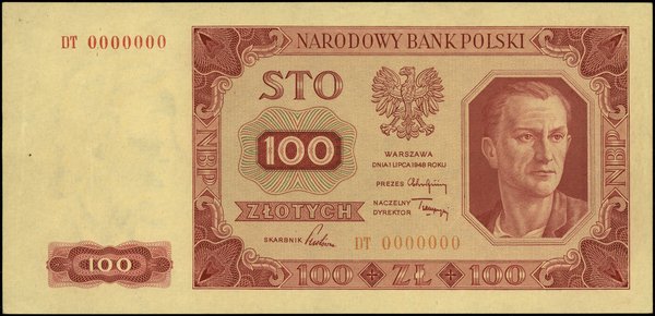 100 złotych, 1.07.1948