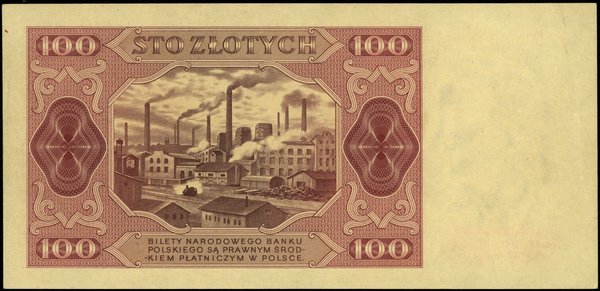 100 złotych, 1.07.1948