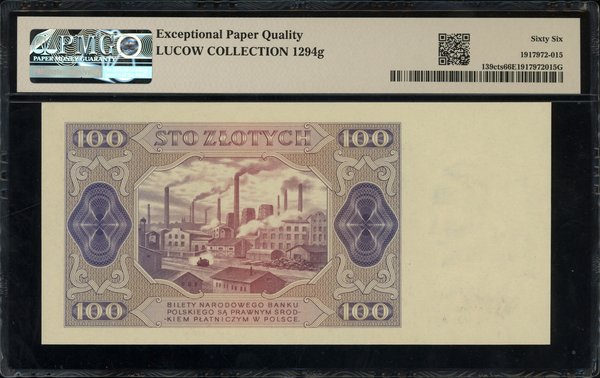 100 złotych, 1.07.1948