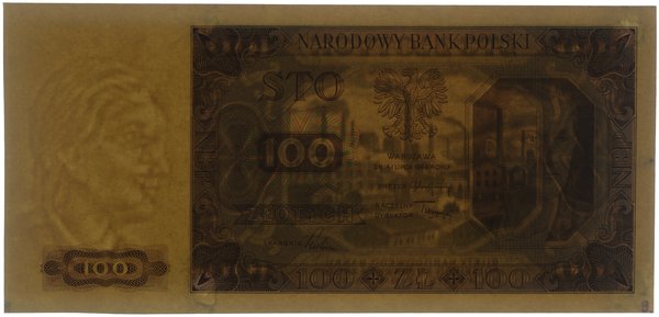 100 złotych, 1.07.1948; bez oznaczenia serii i n