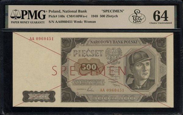 500 złotych, 1.07.1948