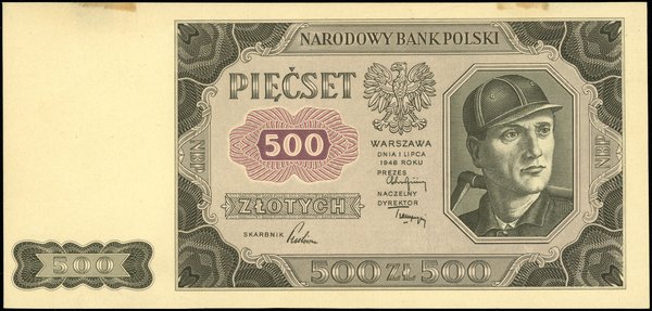 500 złotych, 1.07.1948