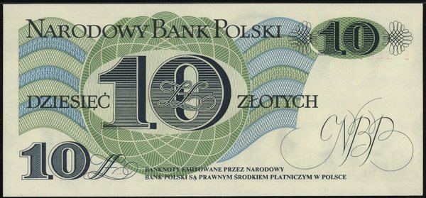 10 złotych, 1.06.1982