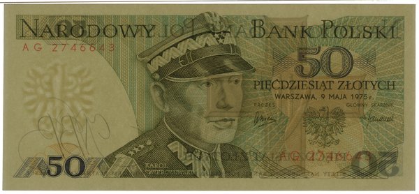 50 złotych, 9.05.1975