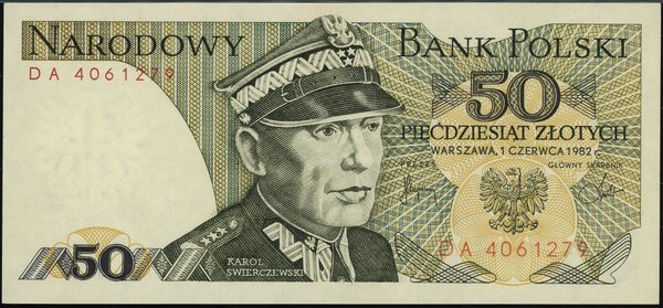 50 złotych, 1.06.1982