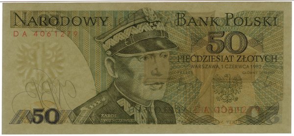 50 złotych, 1.06.1982