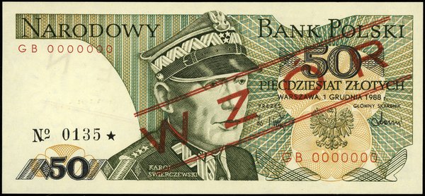 50 złotych, 1.12.1988