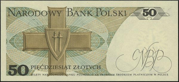 50 złotych, 1.12.1988; seria GM, numeracja 69771