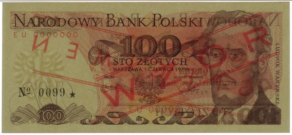 100 złotych, 1.06.1979