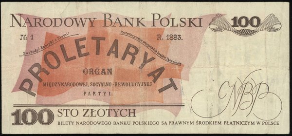 100 złotych, 1.06.1982