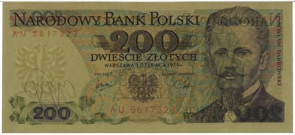 200 złotych, 1.06.1979