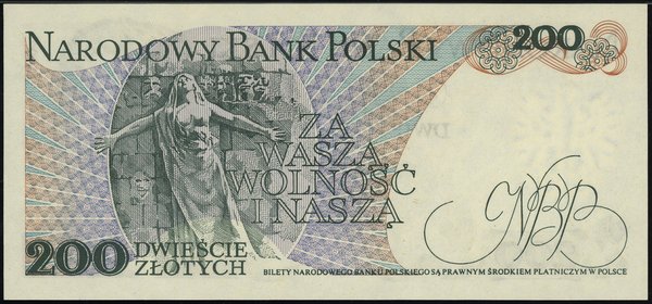 200 złotych, 1.06.1986