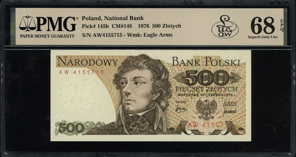 500 złotych, 15.06.1976