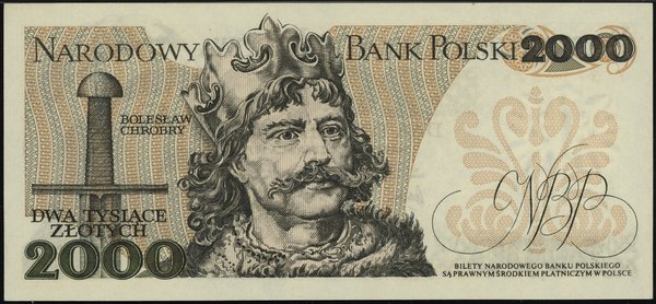 2.000 złotych, 1.06.1979; seria Y, numeracja 371